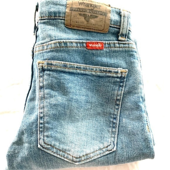 Wrangler Boy's Denim Jeans Size 12 Slim - Picture 1 of 6